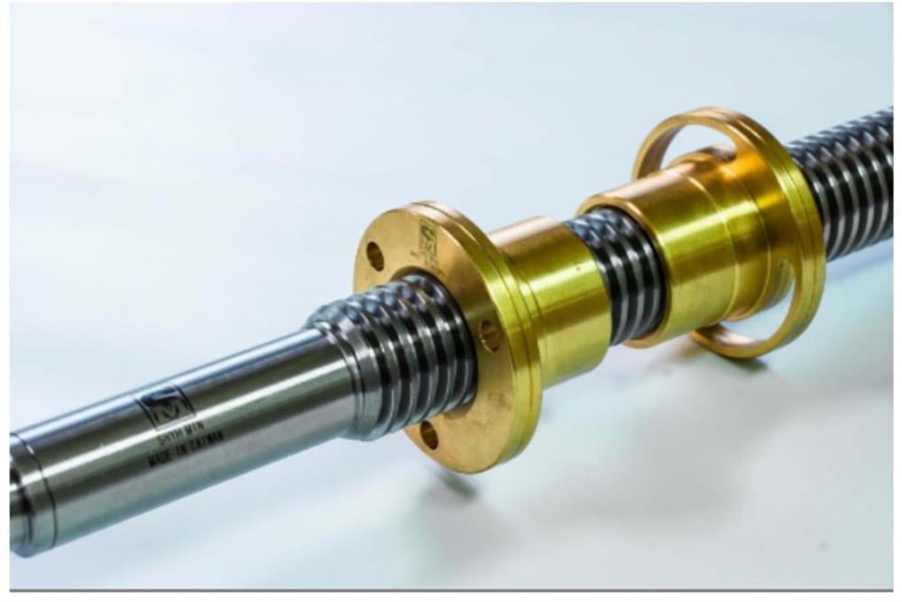 Freze x ve y eksen vidalı mil ve somunu