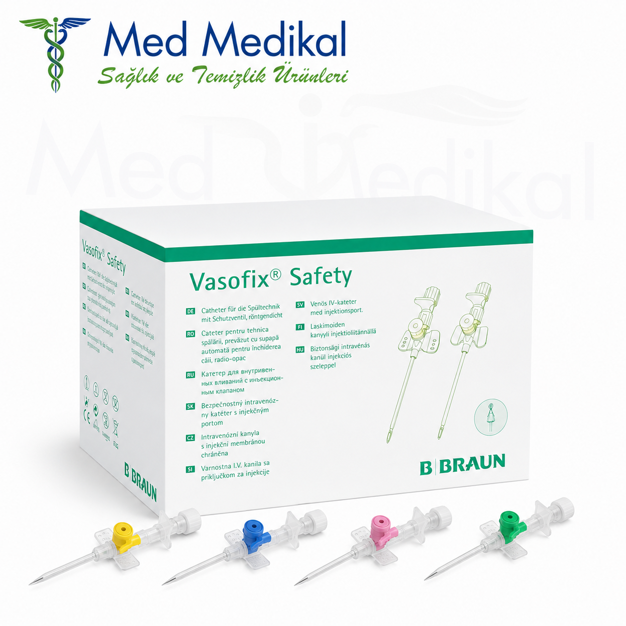 BRAUN VASOFİX BRANÜL  NO:16-18-20-22