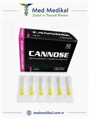 30 G 6mm 100 Adet Cannose Mezoterapi İğnesi