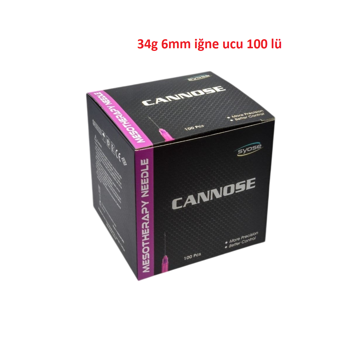 34g 6mm iğne ucu 100 lü 