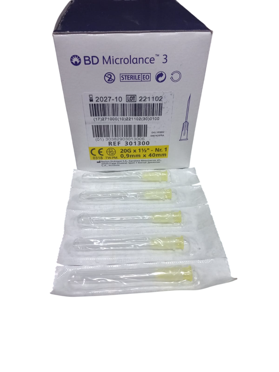 BD 20G 40MM İĞNE UCU 100 ADET