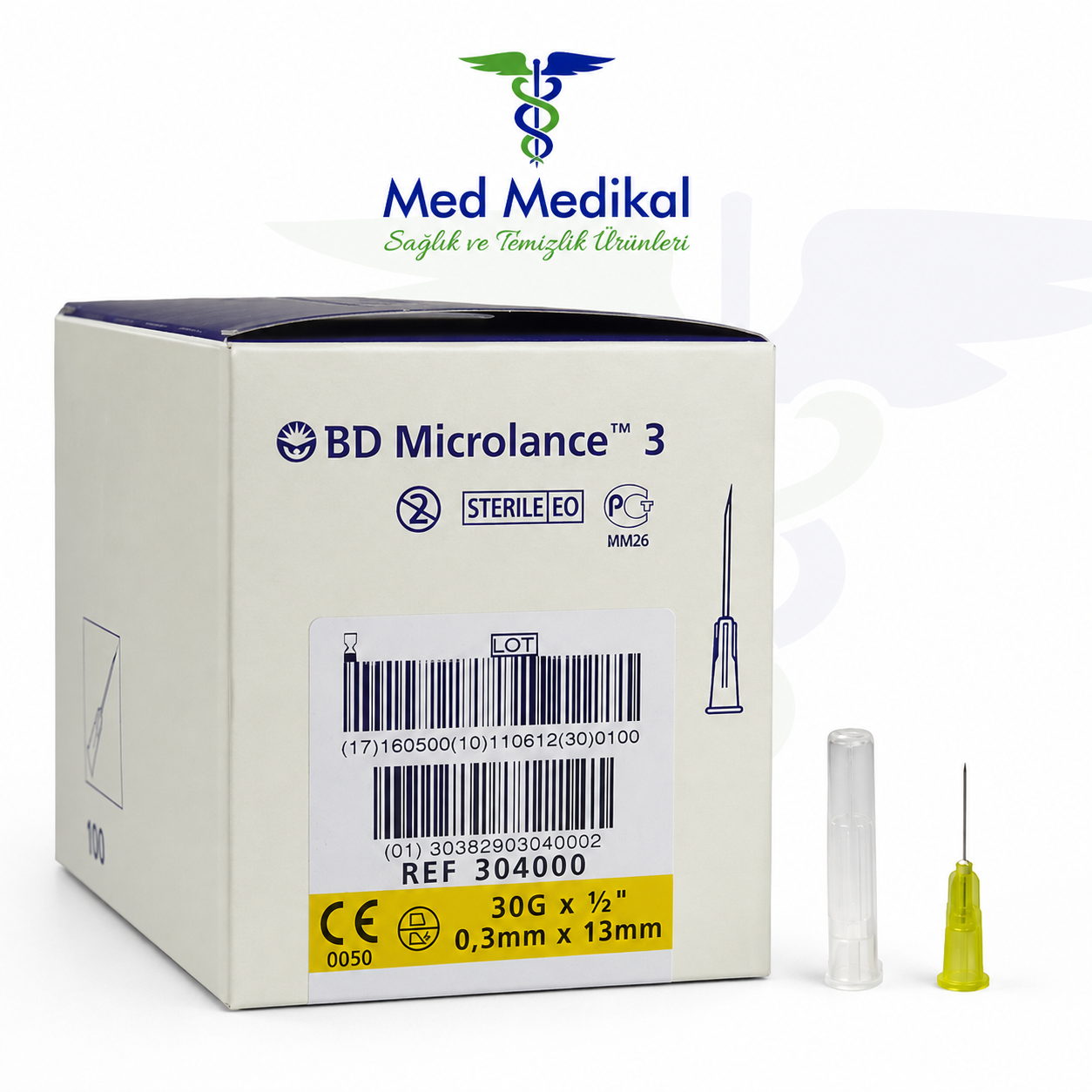BD Mezoterapi İğnesi 30G 13MM