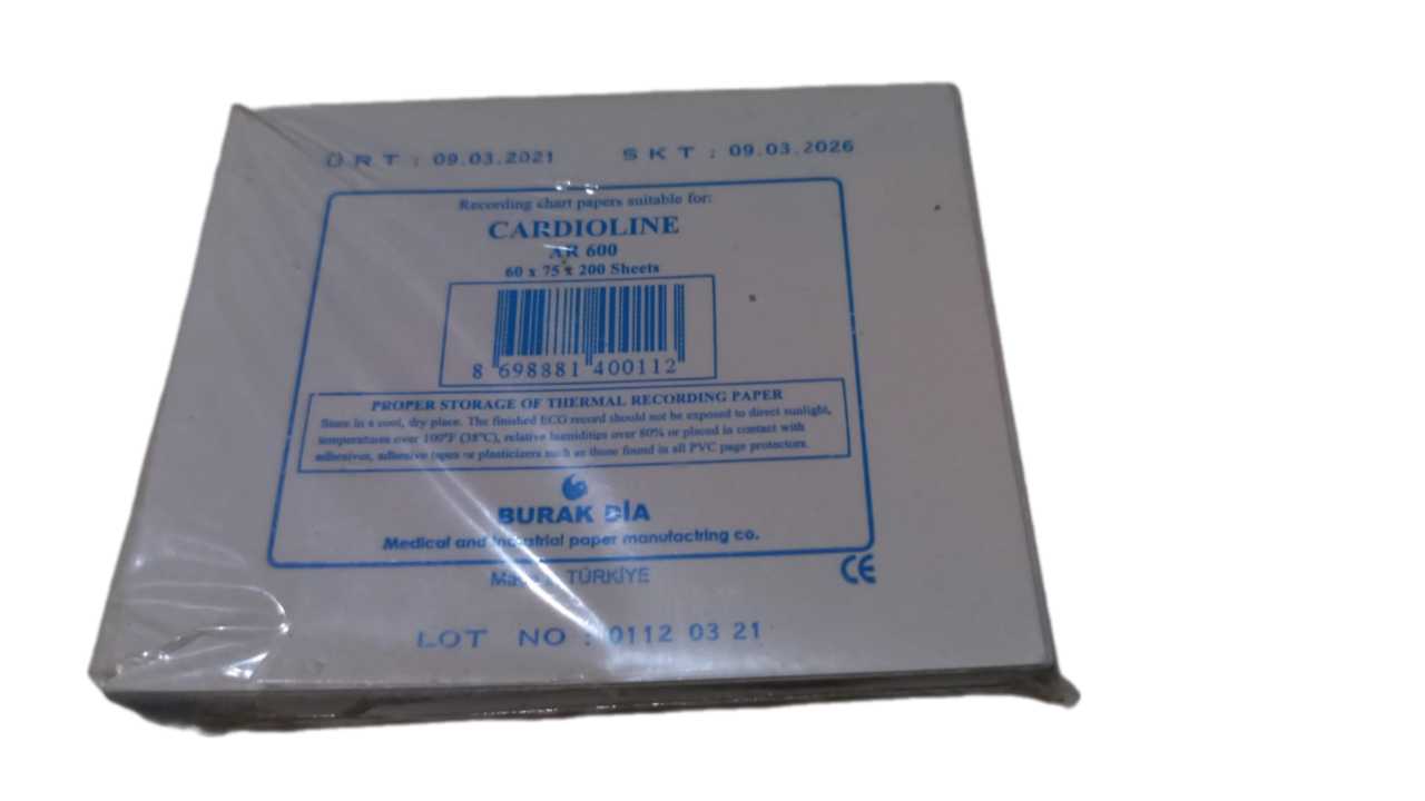 CORDİOLİNE AR 600 EKG KAĞIDI