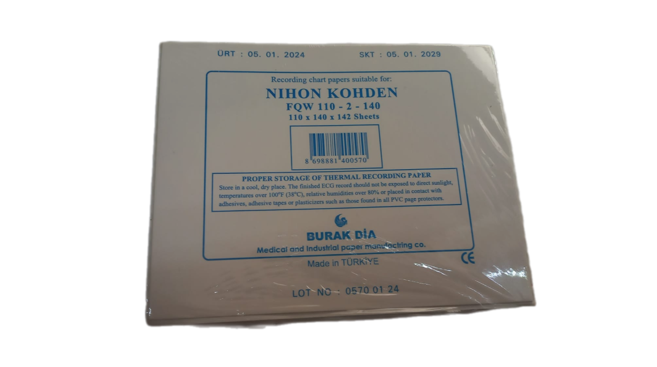 Ekg Kağıdı (Nihon Kohden 110-2-140) x 1 adet