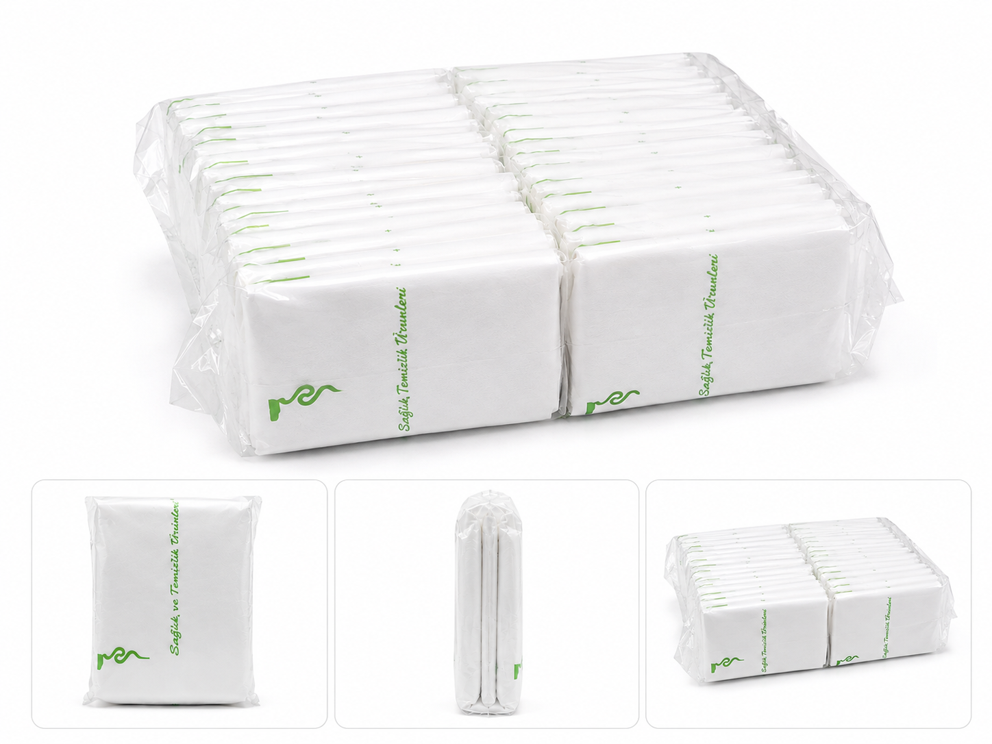 HASTA MAHREMİYET ÖRTÜSÜ BEYAZ RENK 80cm X 120cm 50 ADET TEK TEK PAKETLİ