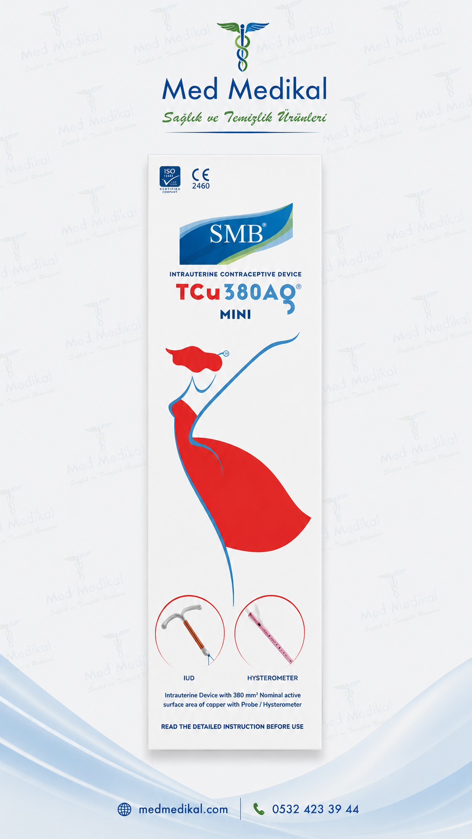 SMB TCu 380 Ag / MINI -RİA (gümüş)