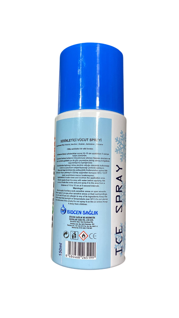 SOĞUTUCU SPREY (CLORDETİL) 150 ML