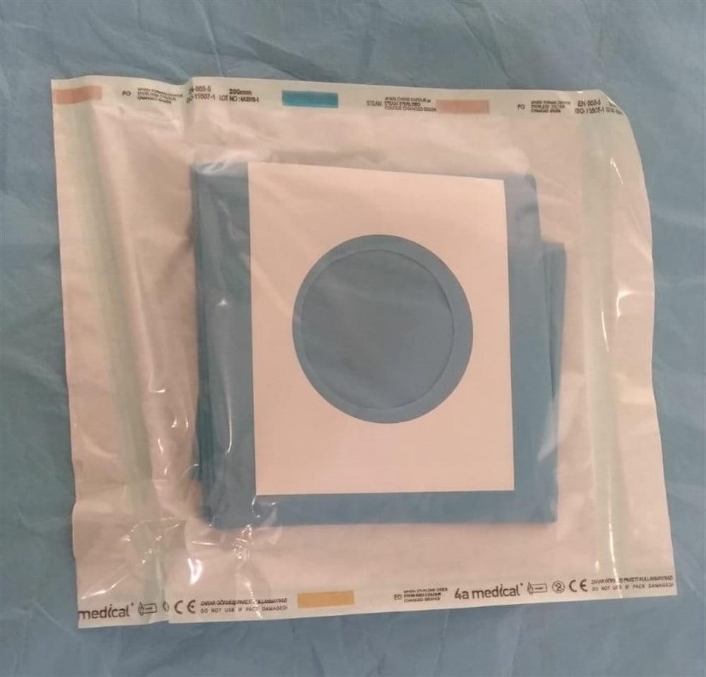 STERİL DELİKLİ ÖRTÜ 75 X 90 CM  