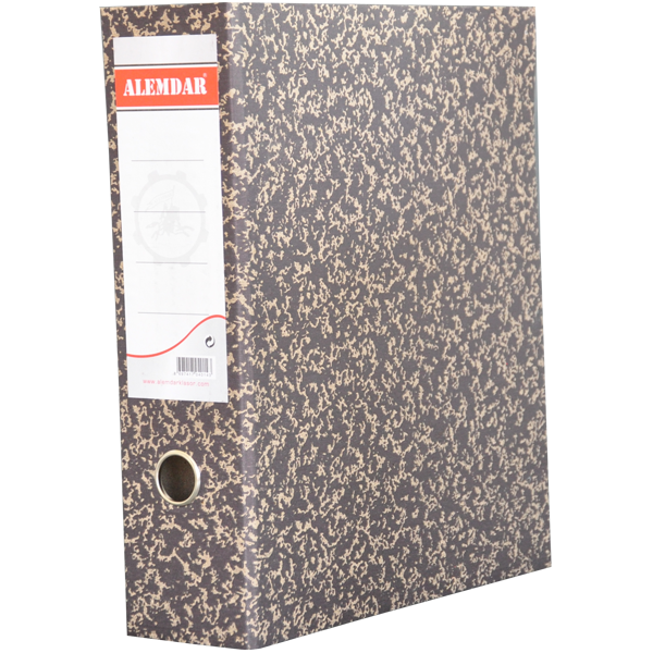 Alemdar Klasör Karton Geniş Siyah