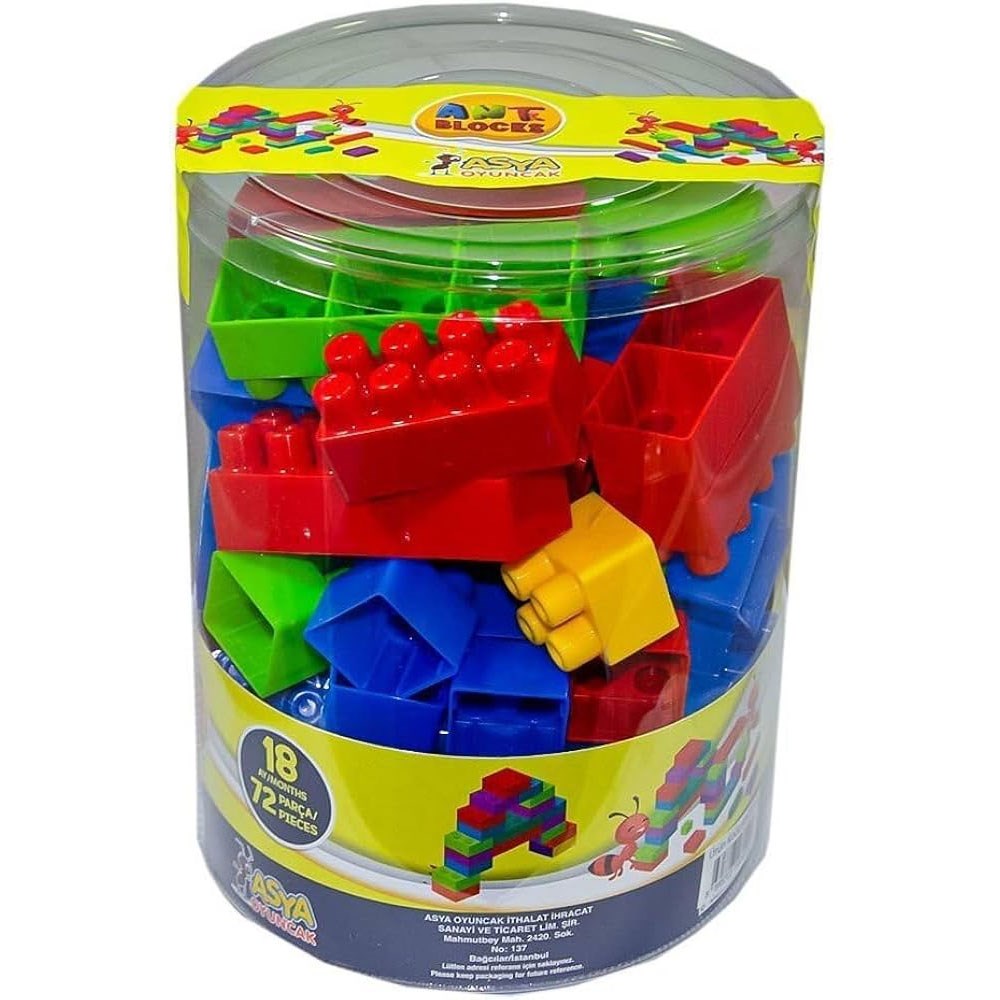 Ant Blocks Ast 72 Prç. ANT072