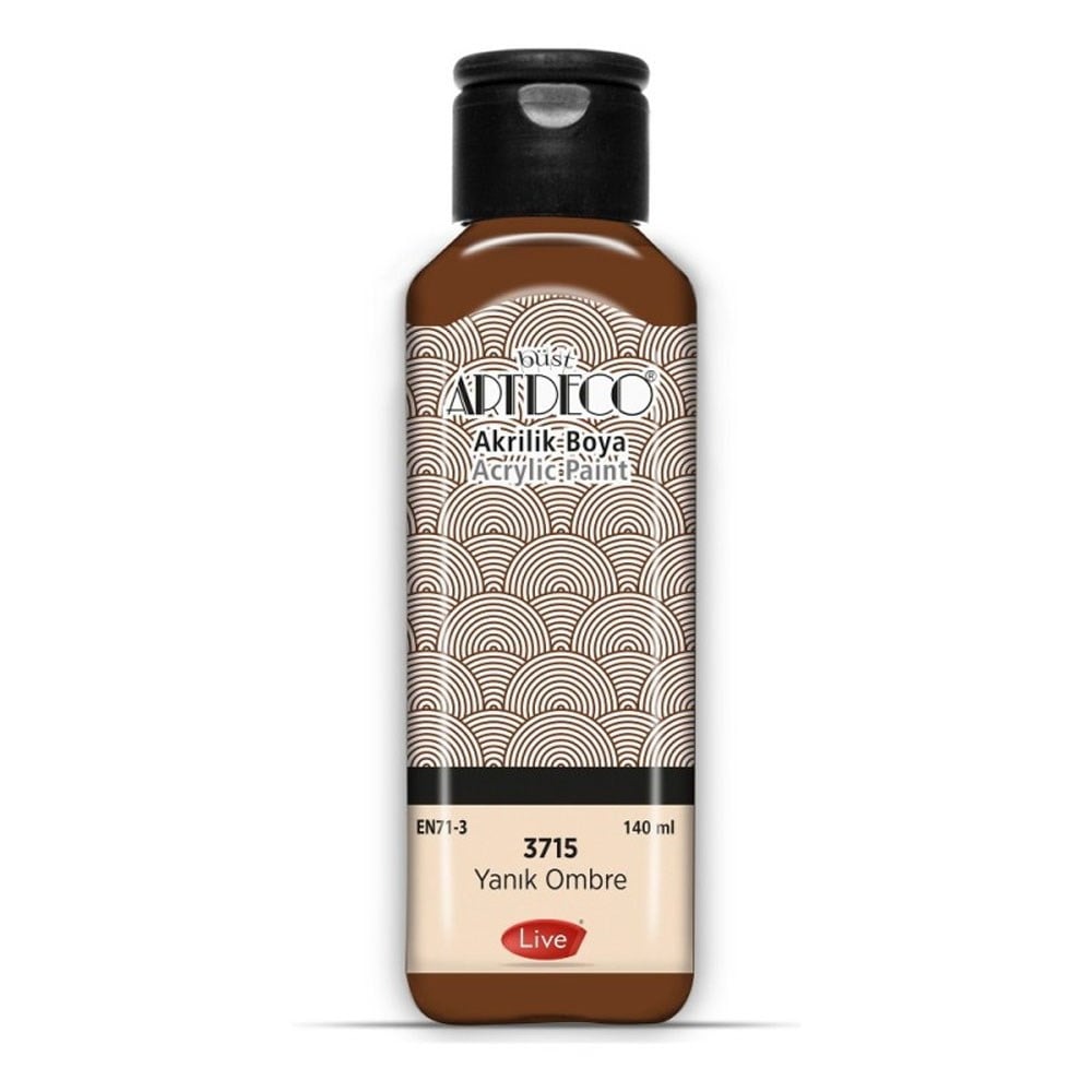 Artdeco Akrilik Boya 140 ML Yanık Ombre 3715