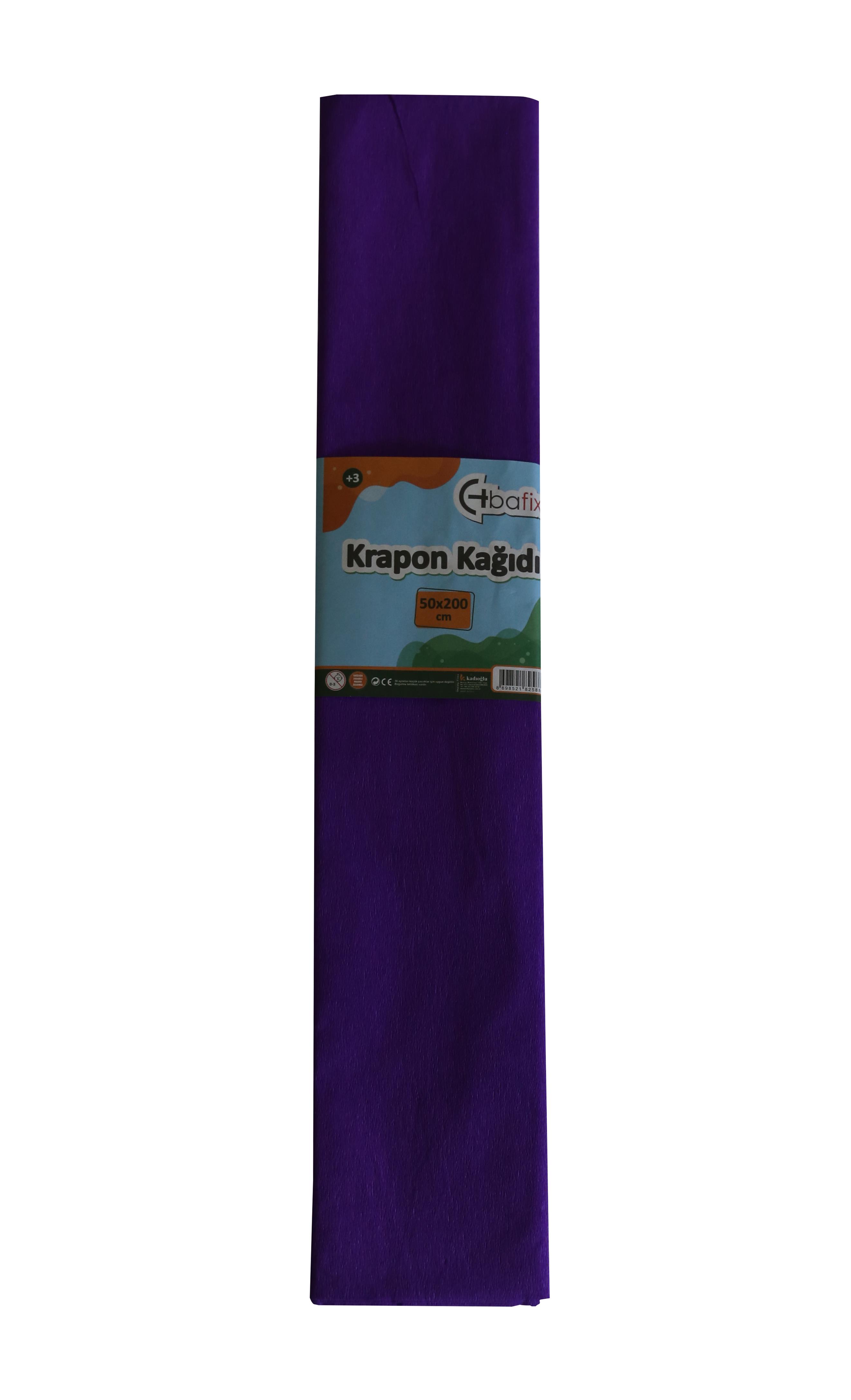 Bafix Krapon kağıt 10 LU 50x200 CM Mor
