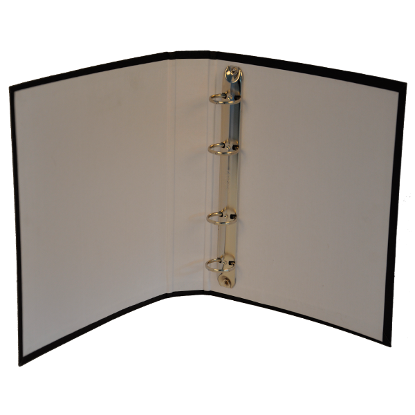 Bafix Talebe Klasörü Pvc 4 Halkalı A5 Siyah