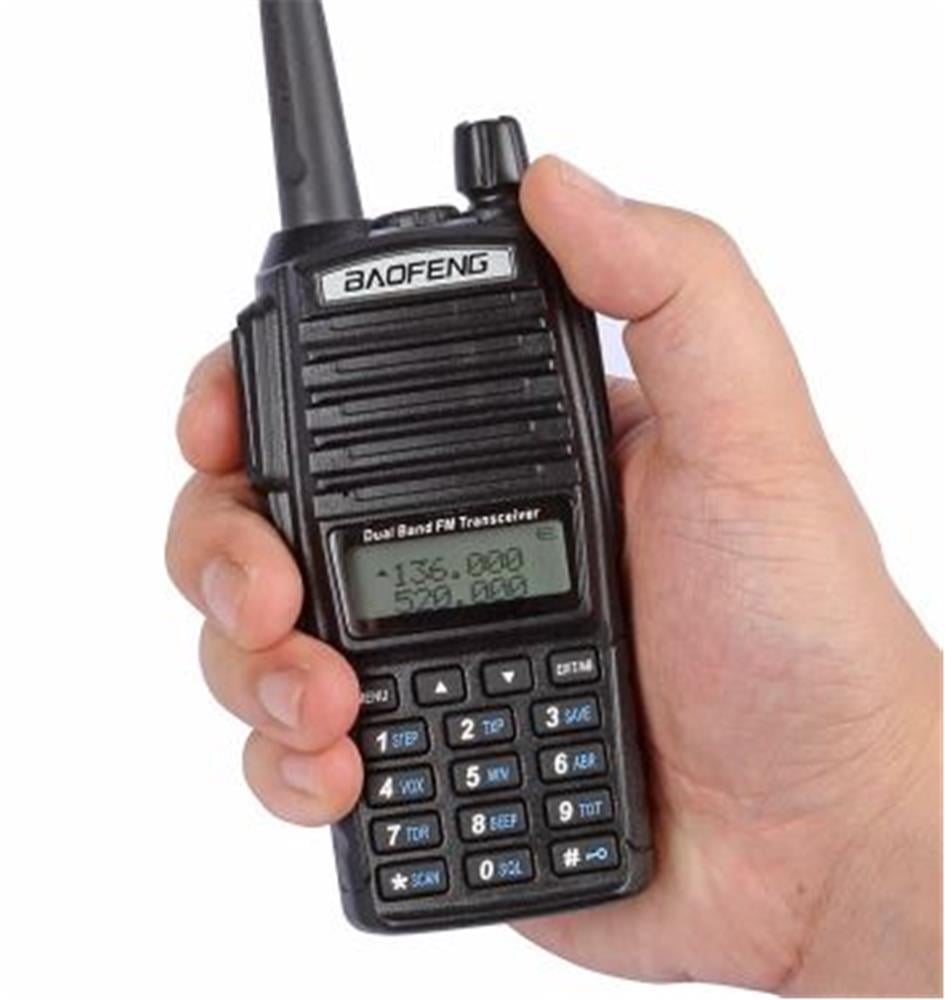 Baofeng UV-82L 5W  LCD Ekran, LED El Feneri  Arama Kurtarma-Güvenlik-Haberleşme El Telsizi