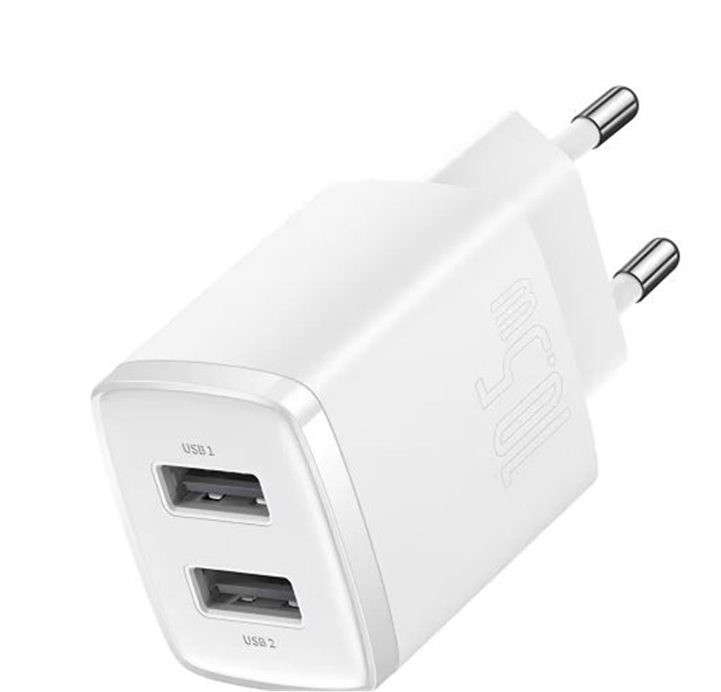Baseus CCXJ010202 10,5W Beyaz Şarj Aleti