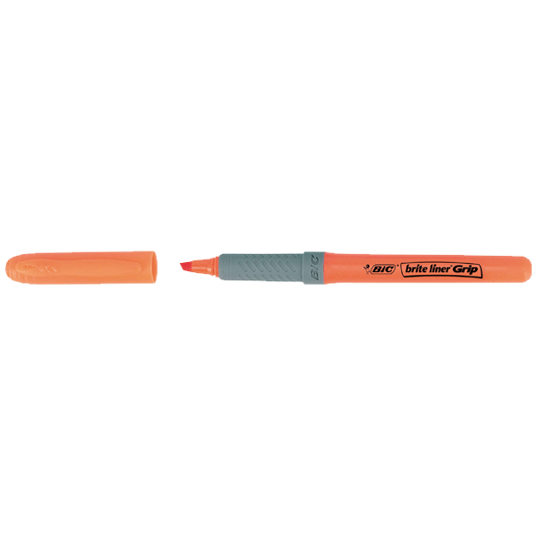 Bic Fosforlu Kalem Brite Line Grip Turuncu Kalem Tipi 811 933