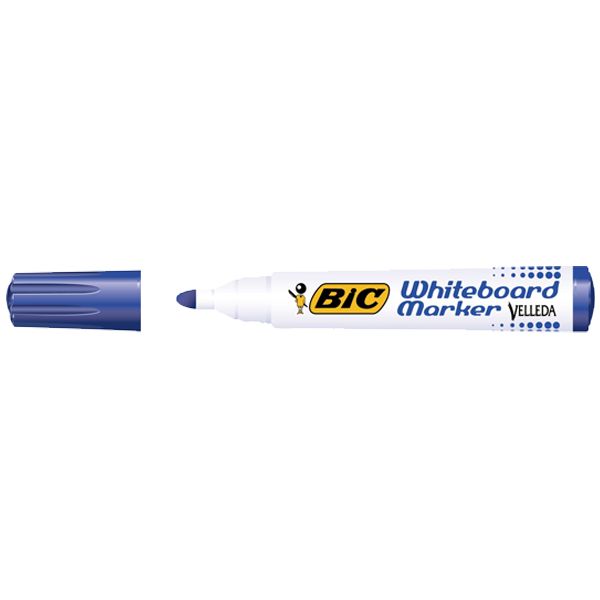 Bic Tahta Kalemi Yuvarlak Uçlu Velleda Mavi 1701 06