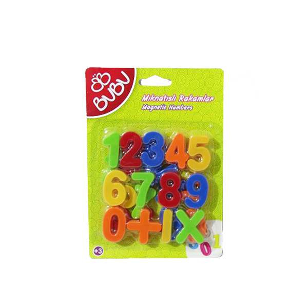 Bu-Bu Mıknatıslı Rakamlar 26 Parça BUBU00083