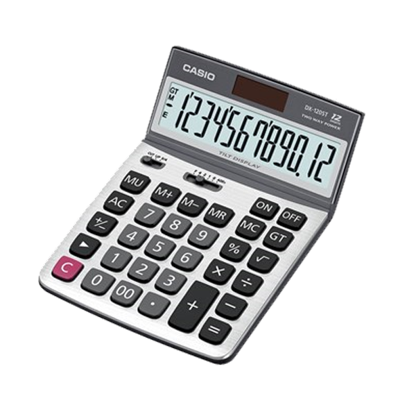 Casio Hesap Makinesi Masa Üstü 12 Hane AX-120ST