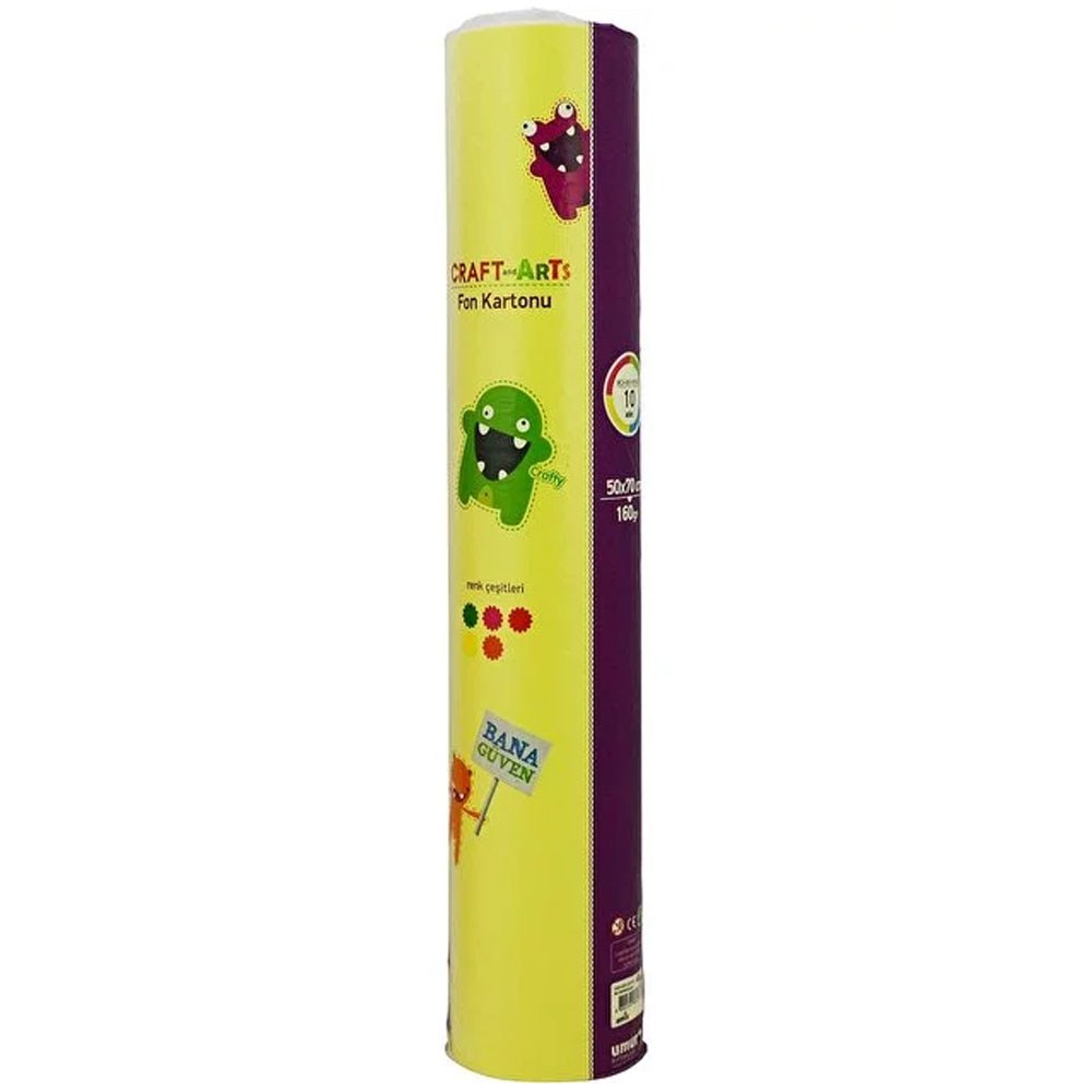 Craft And Arts Fon Kartonu 120 Gr 10 Lu 50x70 Rulo