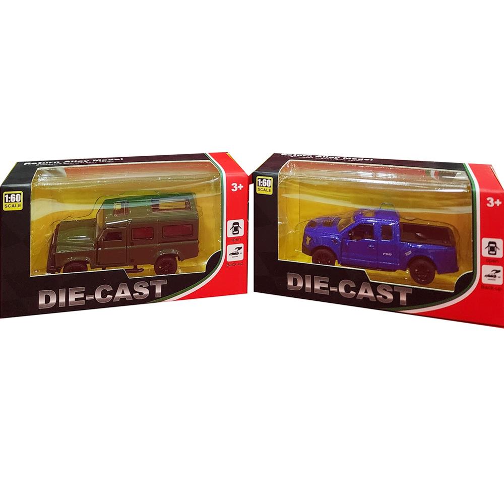 Ctoy Oyuncak Çek Bırak Kapıları Açılabilir Arazi Araçları 1:60 24Lü Stant CTOY-MB303-1D