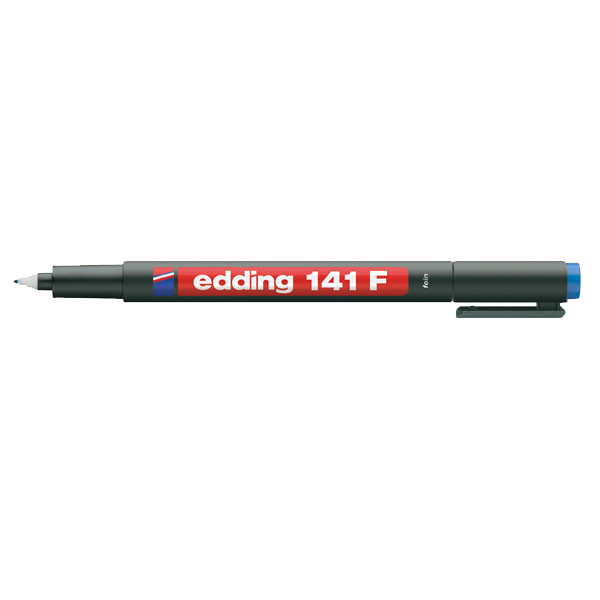 Edding Asetat Kalemi Permanent F Seri 0.6 MM Mavi 141F