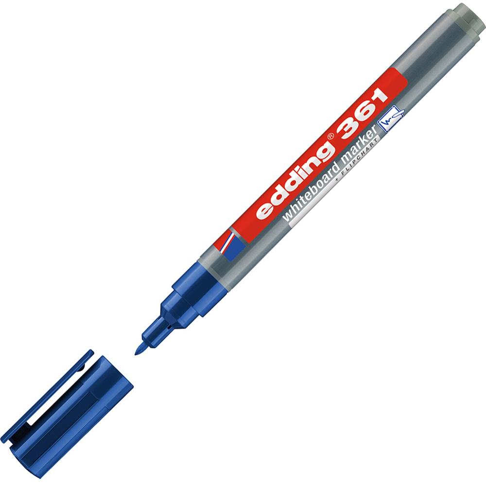Edding Tahta Kalemi Yuvarlak Uçlu 1 MM Mavi 361