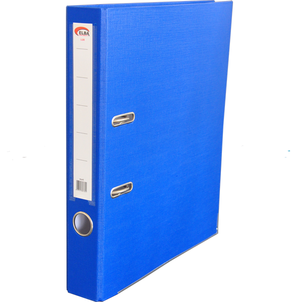 Elba Büro Klasör Dar Plastik Mavi