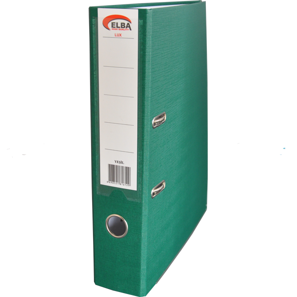 Elba Büro Klasör Geniş Plastik Yeşil