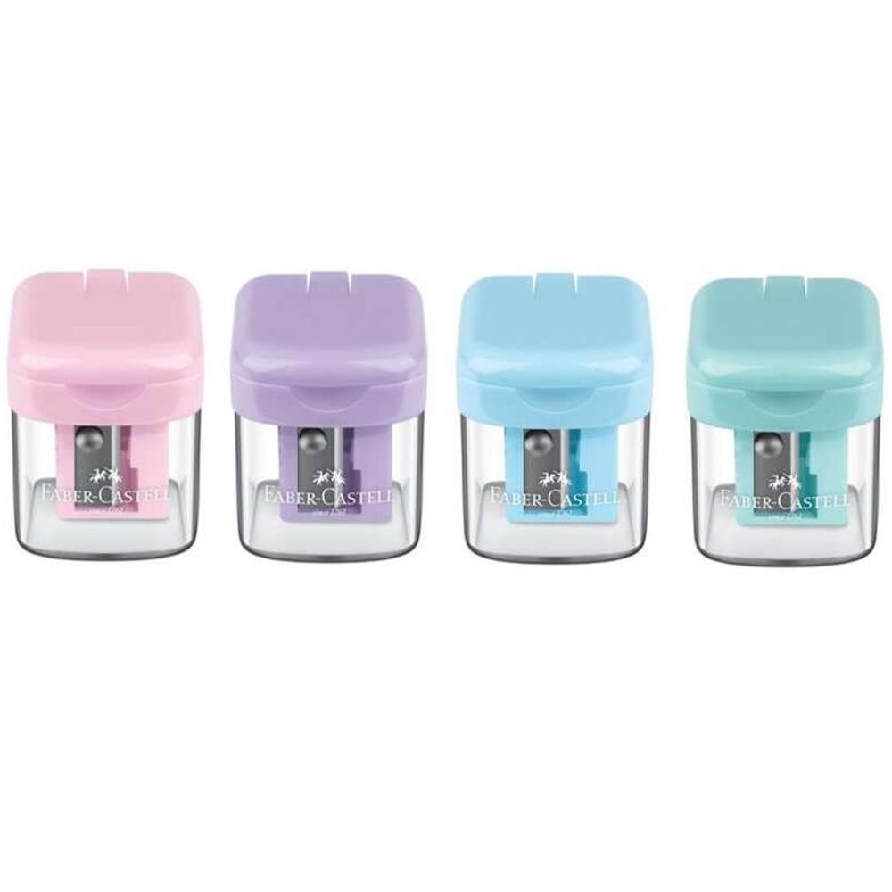 Faber-Castell Minibox Kalemtıraş Pastel Tr Artw 24x 5140381926000