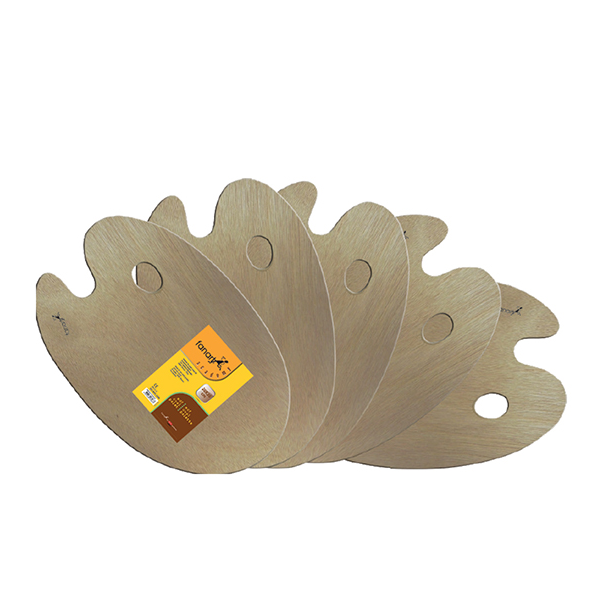 Fanart Academy Mdf Oval Palet 30x40 Cm