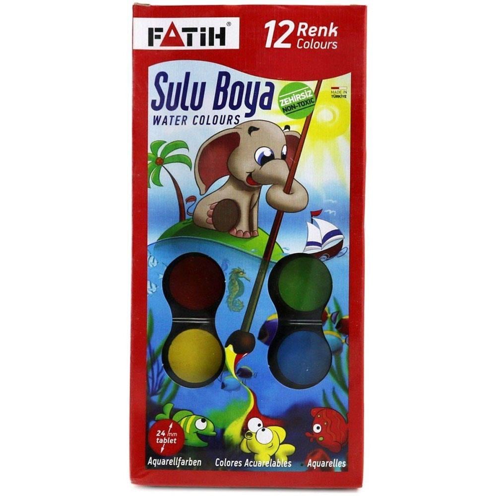 Fatih Sulu Boya Jumbo 12 Renk JS-12