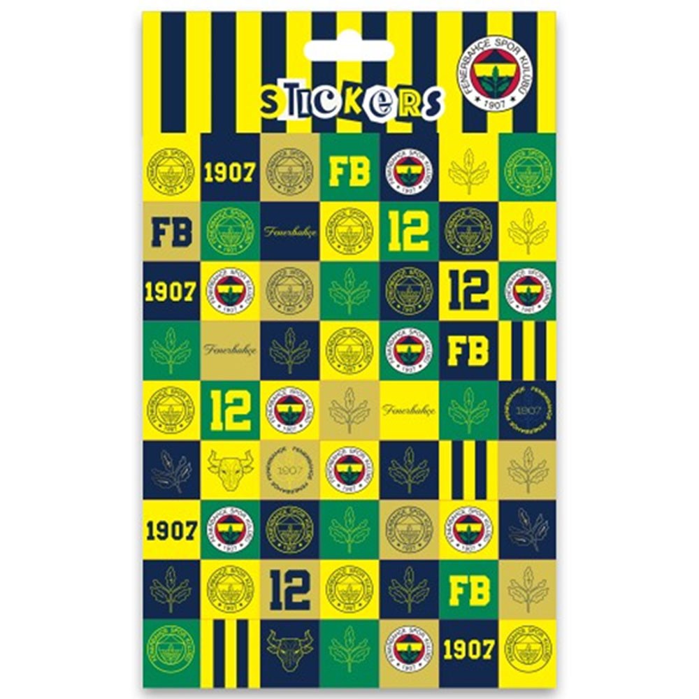 Fbst26012 Fenerbahçe İkonik Sticker Sheet