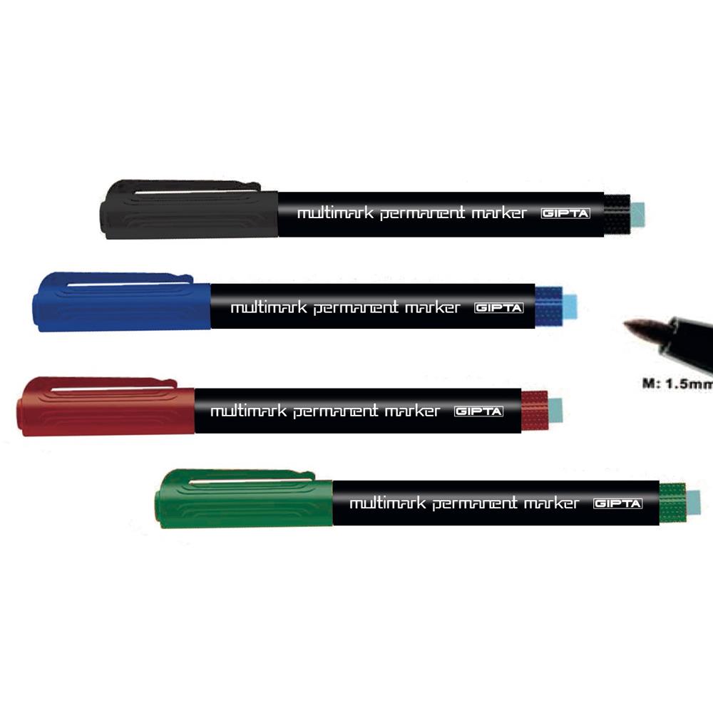 Gıpta Asetat Kalemi Permanent Marker M Seri Siyah F153500