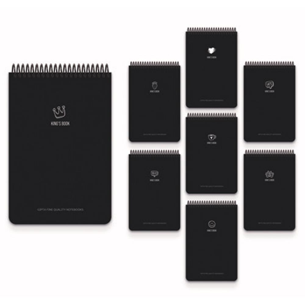 Gıpta Kıngs Book Sp.pp.Kapak bloknot A4 80 YP Çizgili