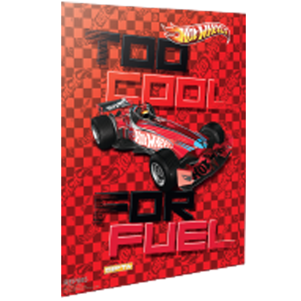Gıpta Not Defteri Karton Kapak ( 36 Lı Stand ) A6 Hot Wheels 5443