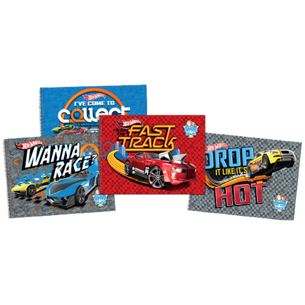 Gıpta Resim Defteri Spiralli 15 YP 35x50 Hot Wheels 5438
