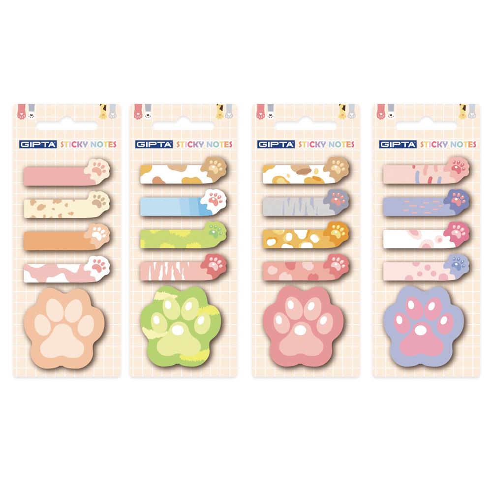 Gıpta Yapışkan Not-Pati Desenli 48 Li Stand K0114