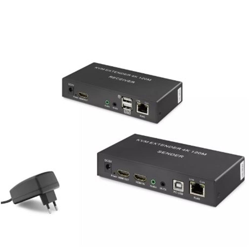 Hadron Hdx1306 120M  Hdmi Kvm 1080p Full HD Extender Siyah