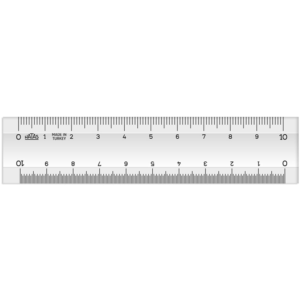 Hatas Cep Desimetresi 10 CM 00240