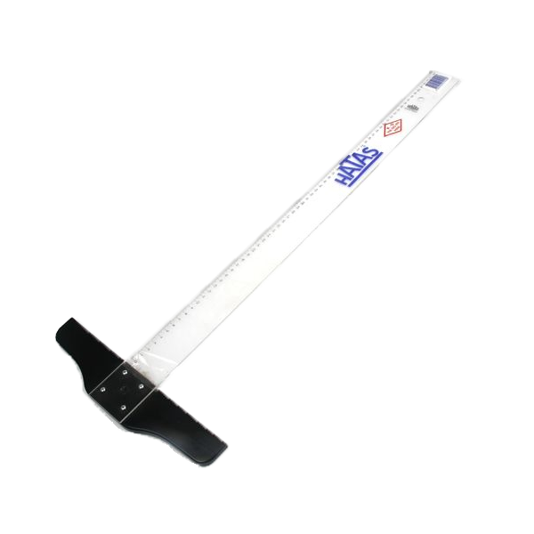 Hatas T Cetvel Mika Tekniker Plastik 65 CM 1020