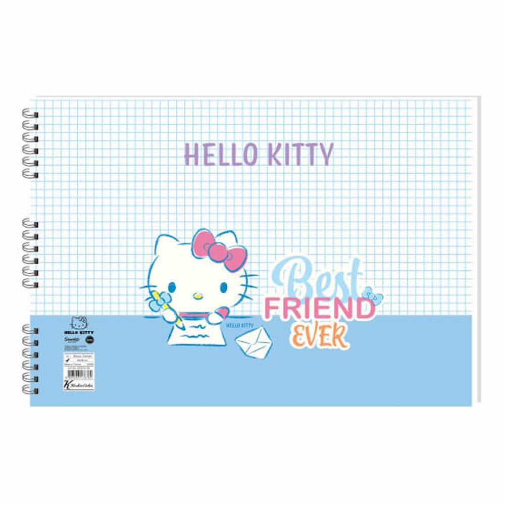 Hello Kitty Resim Defteri Spiralli 25x35 15 YP 300215-08