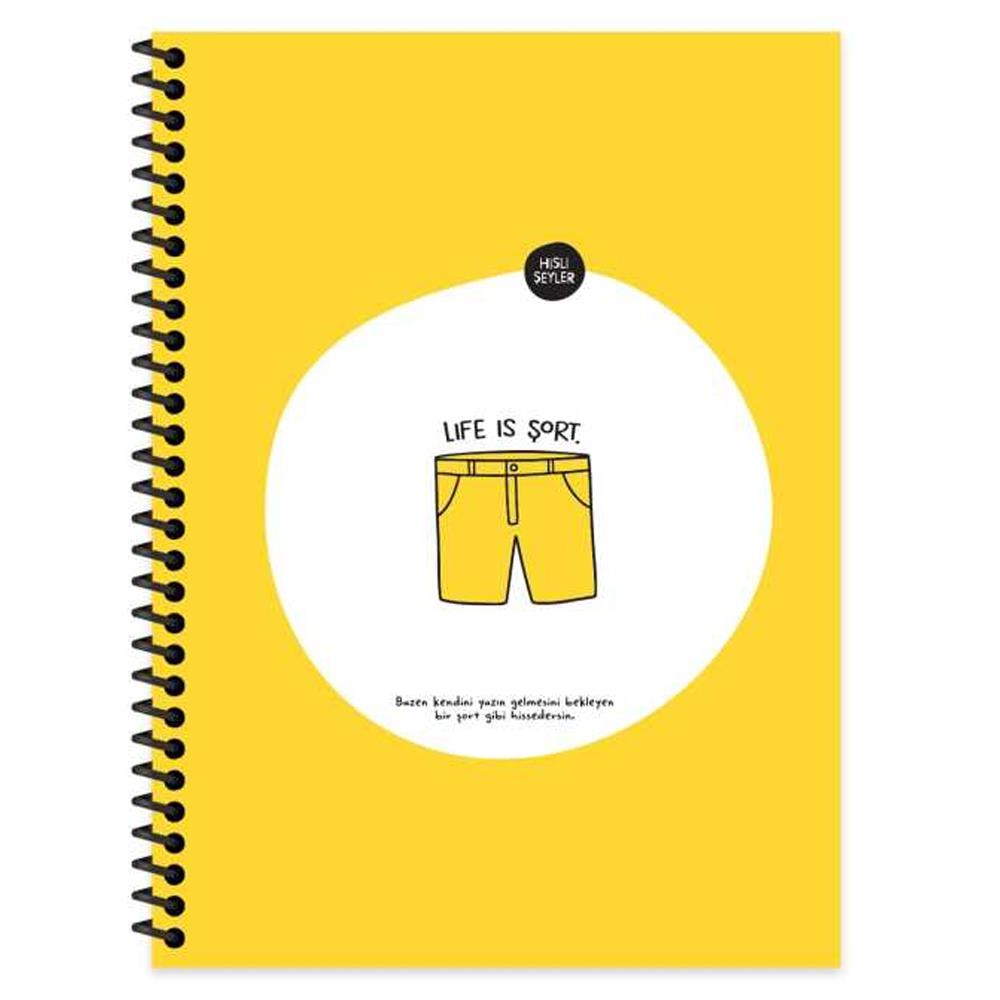 Hisli Şeyler Spr.Kar.Kap. Şort 18,5x25 80 YP Çiz.