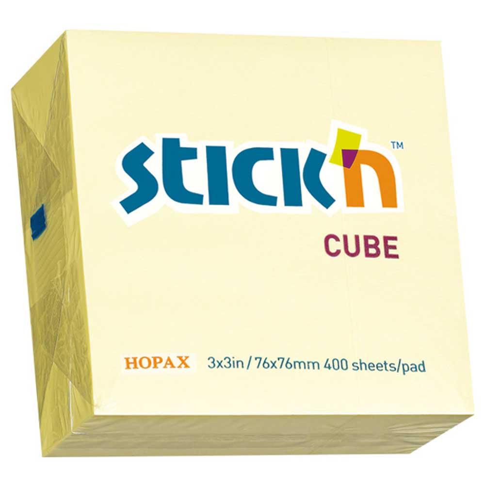 Hopax Stıckn Yapışkanlı Not Kağıdı 400 YP 76x76 Sarı 21072
