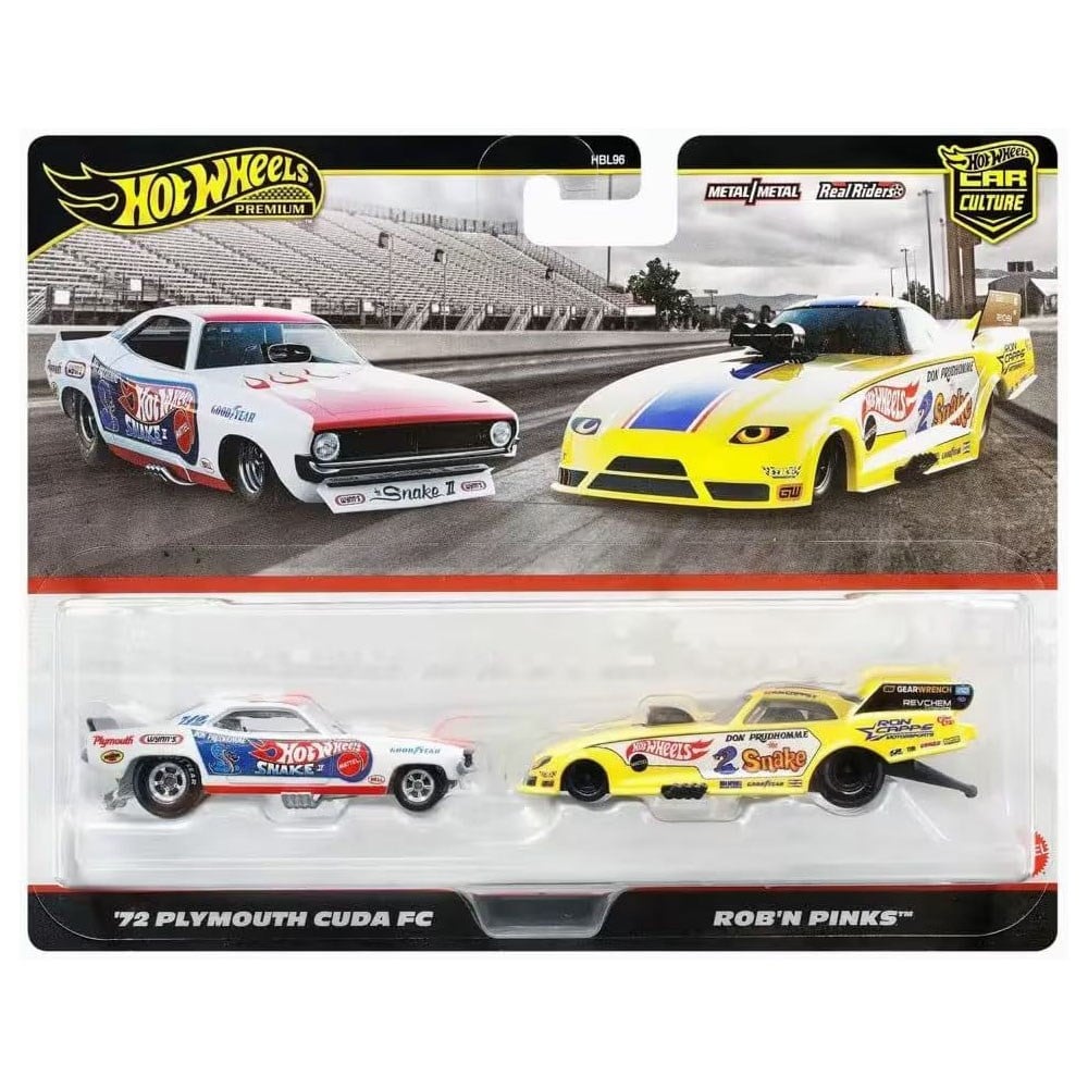 Hot Wheels 72 Ply & Rob N Pinks Mtl-jbl01