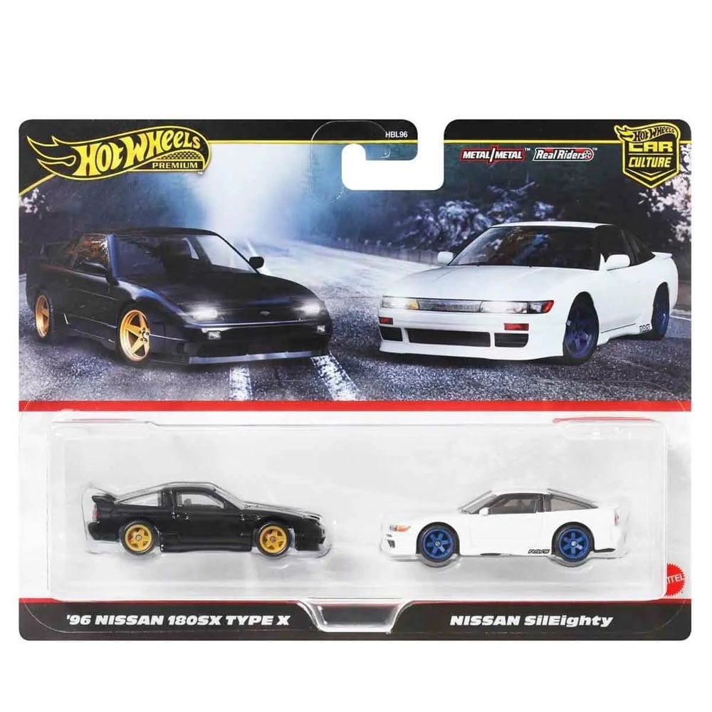 Hot Wheels Nissan 180 Sx & Sileighty Mtl-jbk96