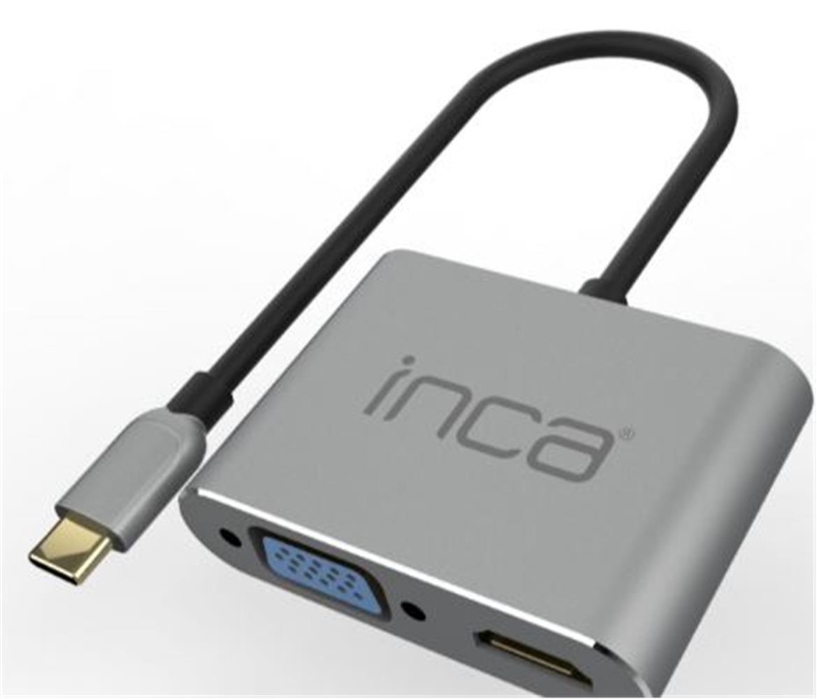 Inca ITPC-06TX USB 3.0, TYPE-C 3.0 100W  PD4K@30Hz HDMI   Çoklayıcı