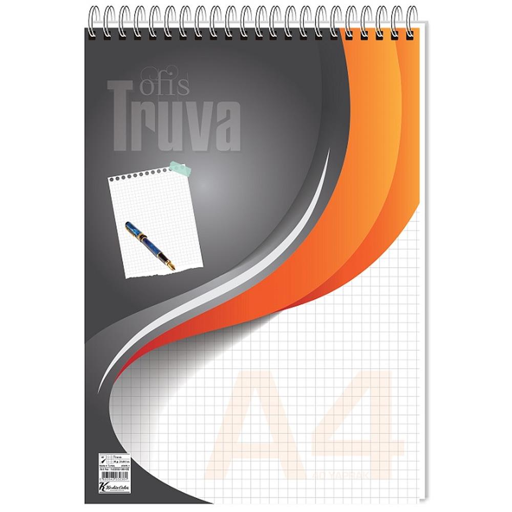 Keskin Color Bloknot Truva A4 40 Yaprak Kareli