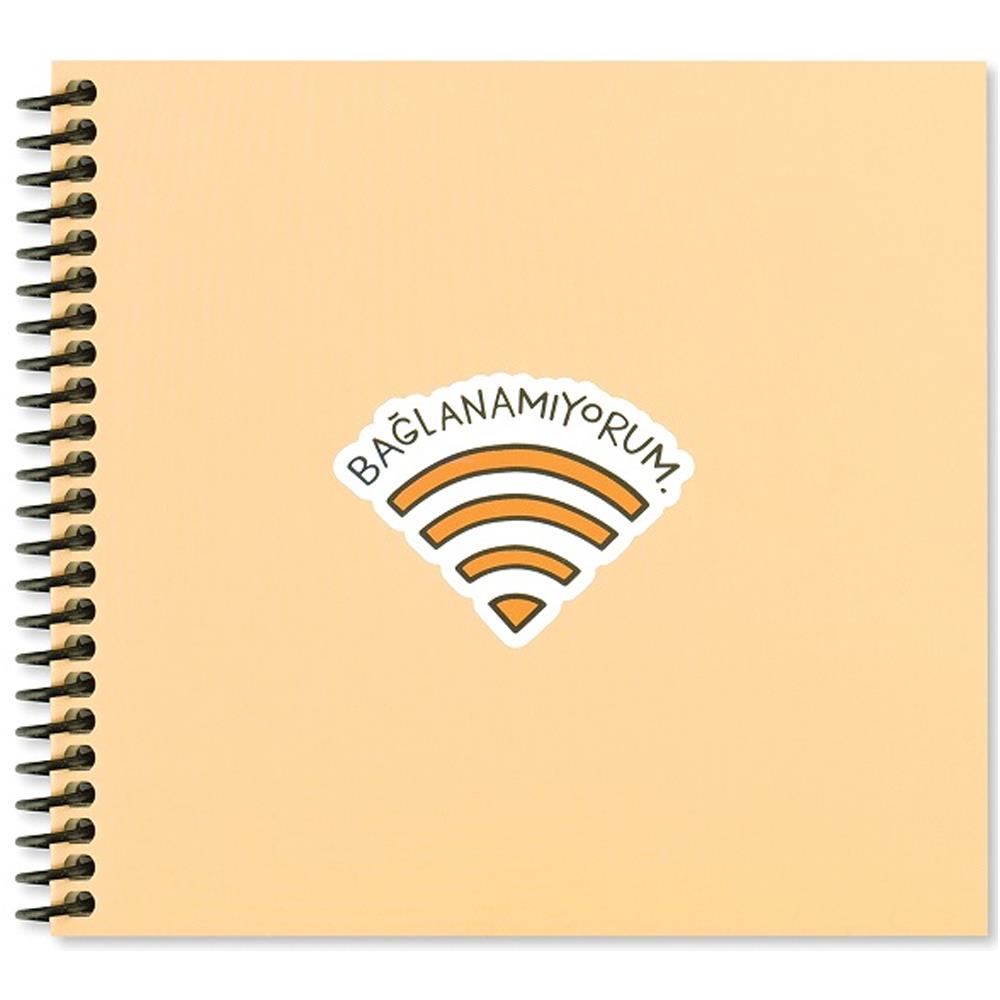 Keskin Color Sticker Defter Hisli Şeyler 16x15 50 Yp. Çizgili Stickerli Defter Bağlanamıyorum