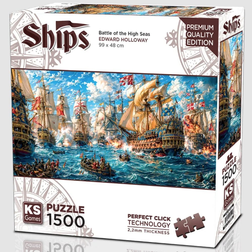 Ks Games Puzzle 1500 Battle Of The High Seas 17005